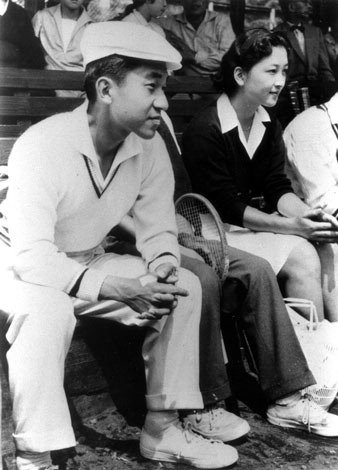 Принц Акихито и Митико Сёда, 1958 г