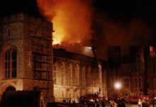 Страшный пожар в Виндзоре pozhar v vindzore Страшный пожар в Виндзоре