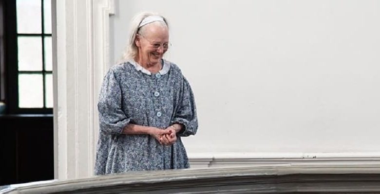 margrethe at 80 m Королева в халате: Маргрете II исполняется 80 лет