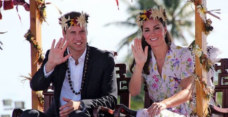 1 Герцог и герцогиня Кембриджские получили высшую награду Тувалу