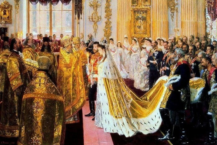 venchanie nikolaya i aleksandry Почему Николай II женился через неделю после похорон отца?