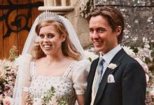 Принцесса Беатрис вышла замуж в фамильной тиаре и в платье своей бабушки - Елизаветы II beatris i edoardo Принцесса Беатрис вышла замуж в фамильной тиаре и в платье своей бабушки - Елизаветы II