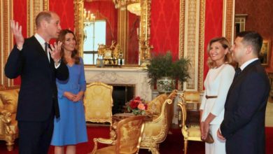 ejuumclwoaeasah Герцог и герцогиня Кембриджские встретились с президентской четой из Украины