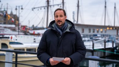 khokon Кронпринц Хокон совершает неожиданный визит к рыбакам Осло