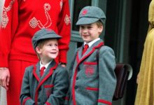 prince william harry first day school t Принц Уильям - брат и защитник