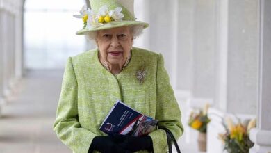 queen brooch a Королева Елизавета II совершила свой первый публичный визит в этом году
