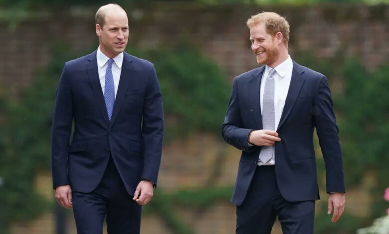 23 Принц Уильям и принц Гарри открыли памятник своей матери