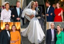 Свадьба принцессы Марии Аннунциаты Лихтенштейнской mariage liechtenstein 4 sept 21 montage Свадьба принцессы Марии Аннунциаты Лихтенштейнской