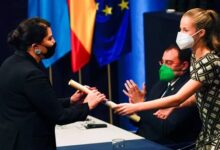 Леонор вернулась в Испанию и вручила награду принцессы Астурийской 1 1 Леонор вернулась в Испанию и вручила награду принцессы Астурийской