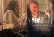 Появились новый фотографии Гарри и Меган, ужинающих с Бруксбэнками в Санта-Барбаре 9 Появились новый фотографии Гарри и Меган, ужинающих с Бруксбэнками в Санта-Барбаре