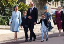 Королевская семья посещает пасхальную службу nintchdbpict000726801614 Королевская семья посещает пасхальную службу