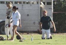 Меган Маркл поддержала мужа на матче по поло fsz3qqrwuaalp2b Меган Маркл поддержала мужа на матче по поло