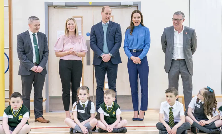 kate middleton prince william primary school visit a Герцог и герцогиня Кембриджские прибыли в Шотландию с двухдневным визитом