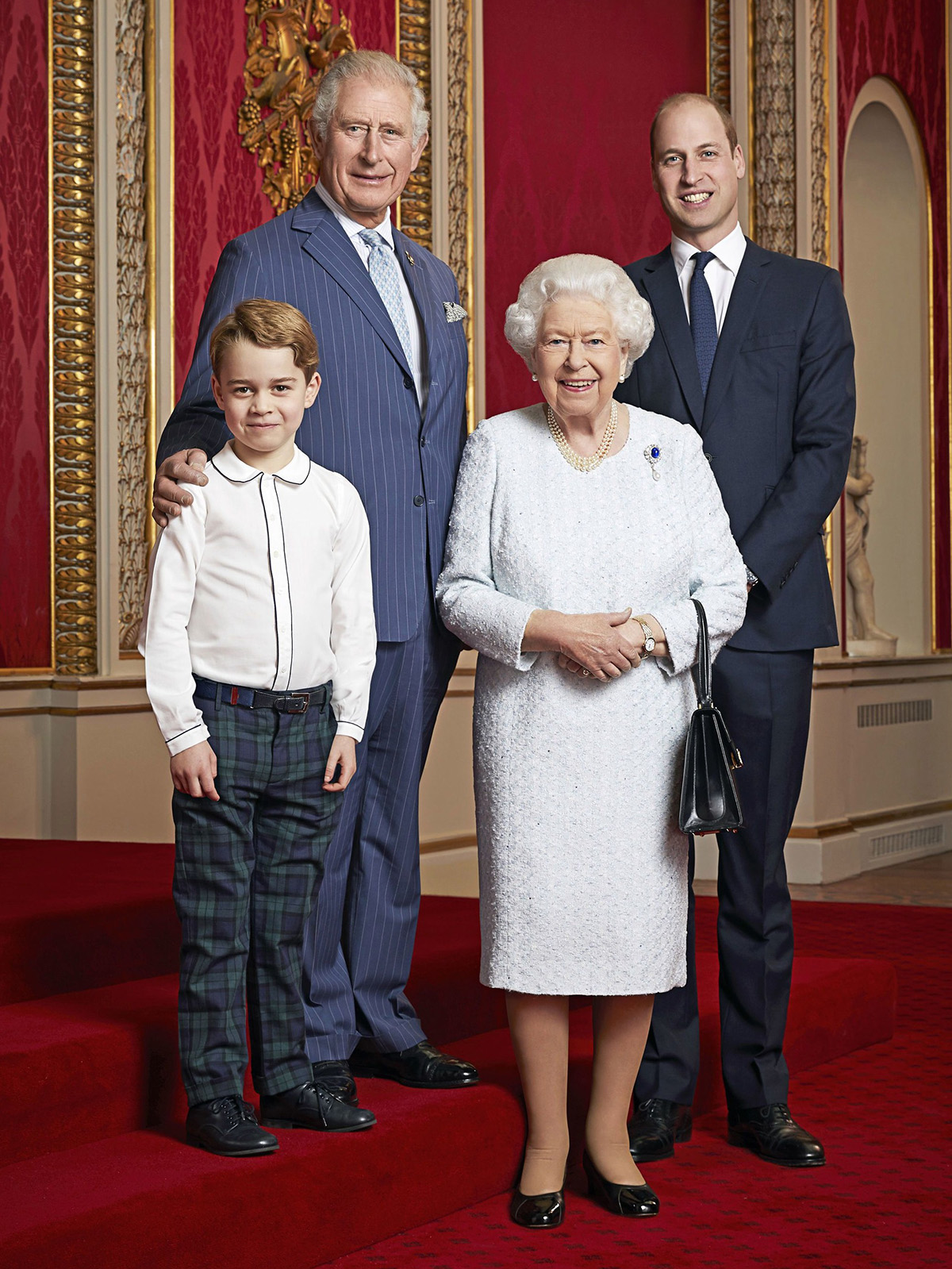 koroleva s naslednikami Королева с наследниками выйдет на балкон Букингемского дворца