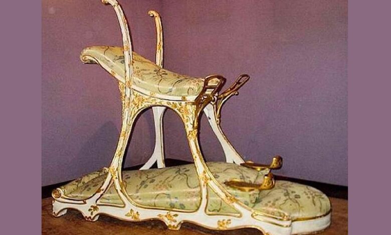 chaise sexuelle roi angleterre louis soubrier Кресло для любви короля Эдуарда VII