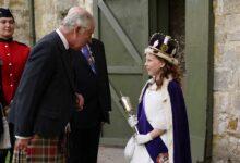 roi charles holyrood week debut bo ness Король Карл III начинает свою первую Неделю Холируд в Шотландии: посещение дома Киннейл с королевой Бо'несс