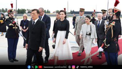 Король Таиланда Рама X и королева Сутхида прибыли во Францию 973722 Король Таиланда Рама X и королева Сутхида прибыли во Францию