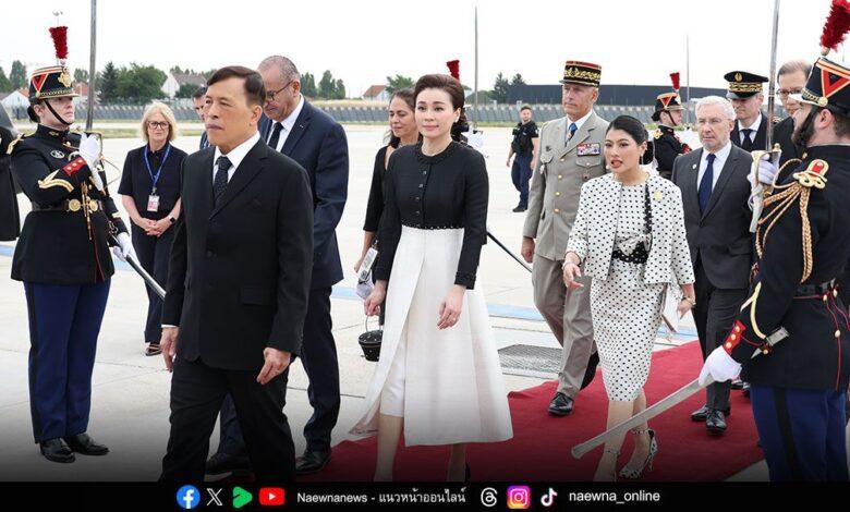 Король Таиланда Рама X и королева Сутхида прибыли во Францию 973722 Король Таиланда Рама X и королева Сутхида прибыли во Францию