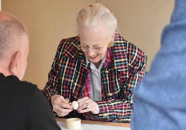 Королева Маргрете посетила замок Нюборг на датском острове Фюн queen margrethe 3 Королева Маргрете посетила замок Нюборг на датском острове Фюн